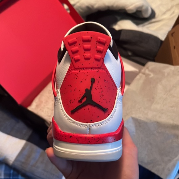 Brand new Jordan 4 Red Cement - Picture 4 of 5